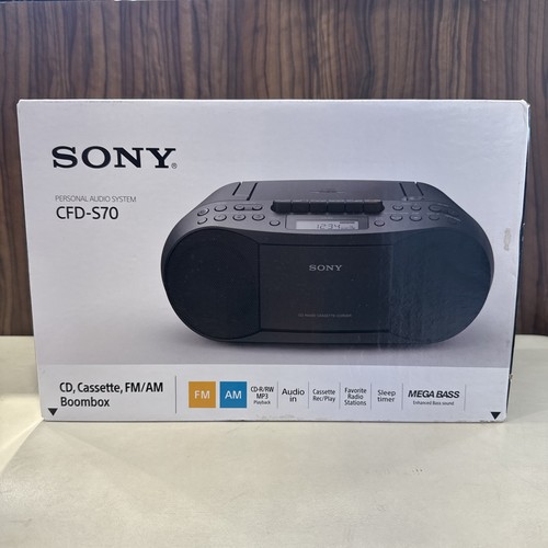 New sony boombox recorder - sony,