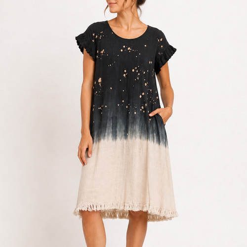 Umgee black cream ombre linen - umgee,