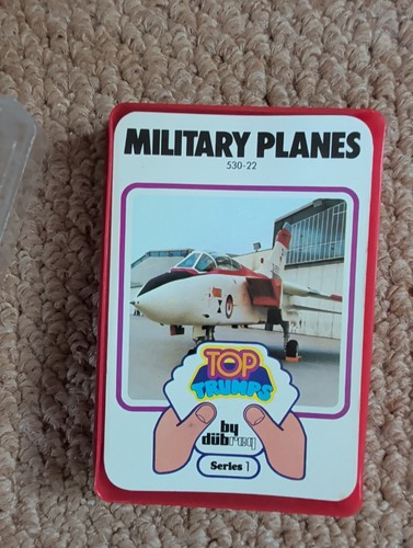 Vintage top trumps military - top,