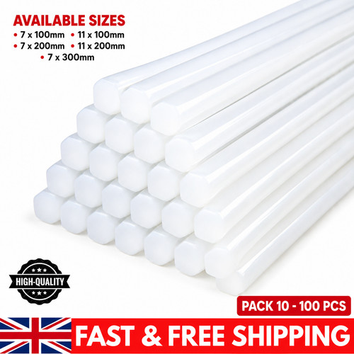 Hot melt glue gun - sticks, 7mm