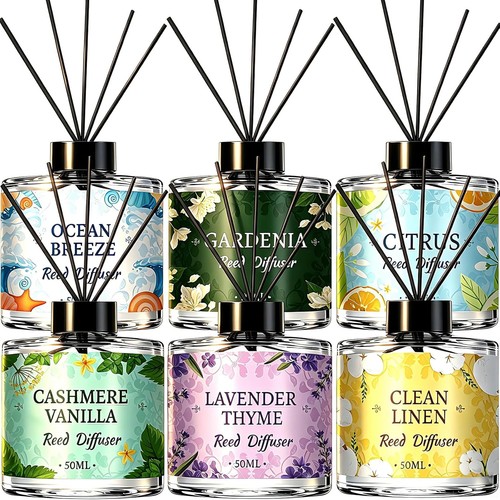 Pack reed diffuser set long - diffuser,