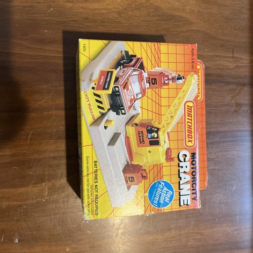 1985 matchbox motorcity - matchbox,