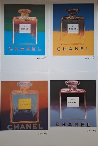 Andy warhol signed set - set, of