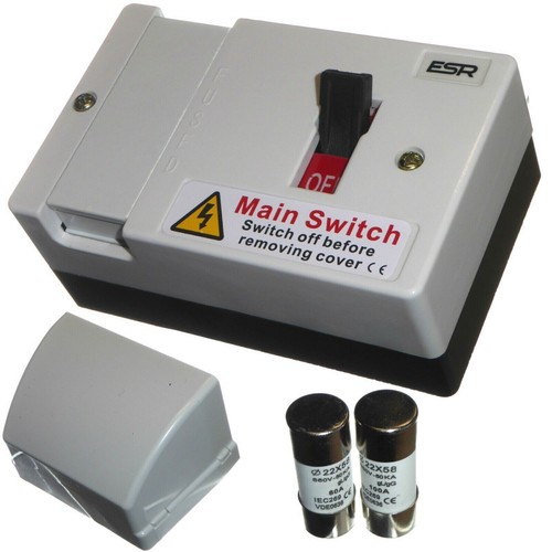 Fused isolator sub main switch - fused,