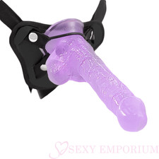 9.65 Inch Strap On Dildo With