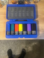 bluepoint alloy wheel socket set 1/2” drive