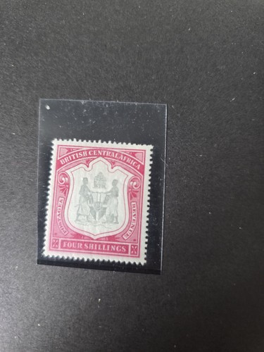 Nyasaland 1908 kevii 4 - nyasaland,,