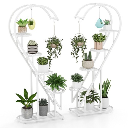Tier heart shape iron flower - shape,