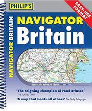 Philip's Navigator Britain Easy Use Format: Spiral (Philip's... - Philip's Maps