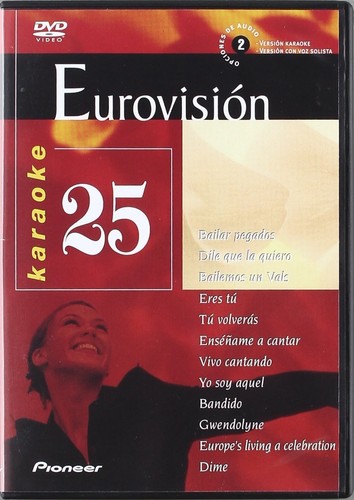 Karaoke eurovision dvd - karaoke, 25