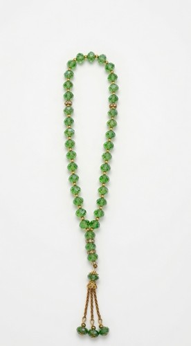 Vibrant green crystal beaded - crystal,