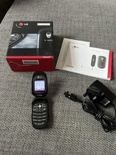 LG KG225 Flip Mobile Phone EE Network Fully Working Very Rare Retro Boxed GC