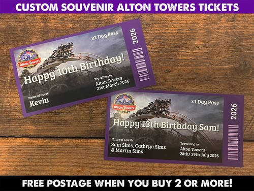 Alton towers surprise - alton, |