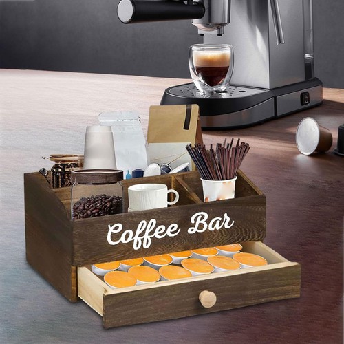 Coffee station organizer home - station,