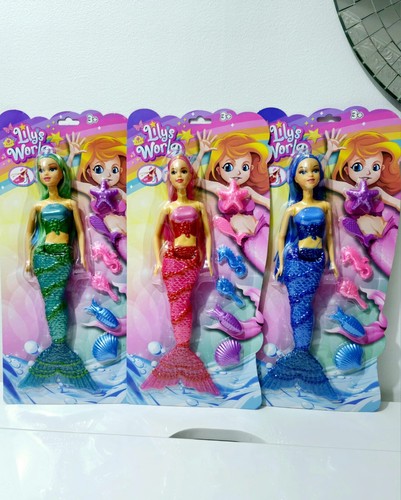 Mermaid doll summer bath - summer, toy
