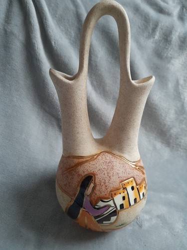 Double spouted wedding - double, vase