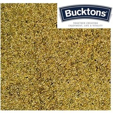 Bucktons Budgie 50/50 Seed Food 500g, 1kg, 2kg, 5kg & 10kg Individual Clear Bags