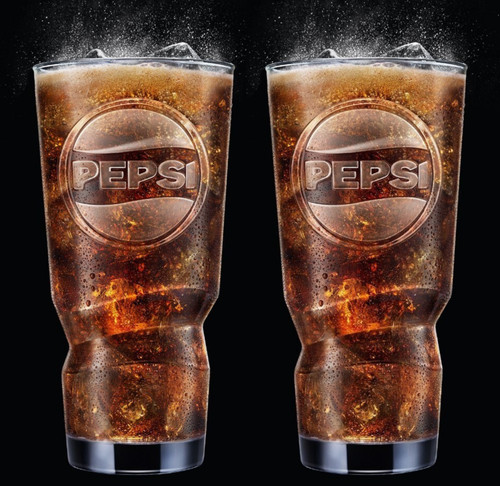 Pepsi 16oz 460ml glasses - 460ml,