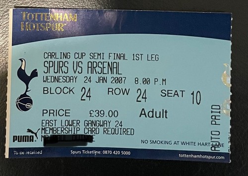 Tottenham hotspur arsenal - tottenham,