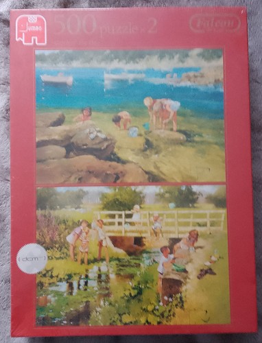 500 piece jigsaw - x,