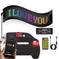 Flexible USB LED Car Sign
