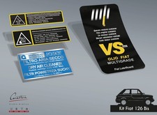 Fiat 126 BIS STICKER KIT - 4