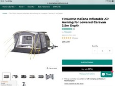 Trigano Indiana Awning For Low Sided Vehicle 
