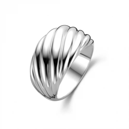 Milano dome ring silver - dome,