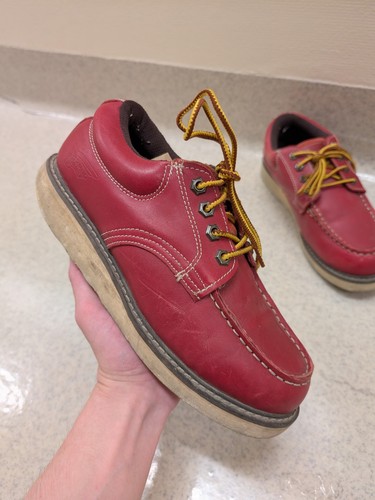 Red wing shoes moc toe - shoes, oxford