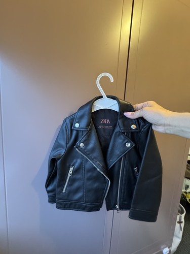 Zara leather jacket 18 - leather, 12-18