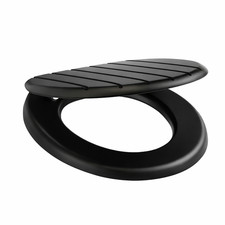 Black Toilet Seat Tongue &