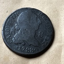  1788 8 Maravedis Spanish