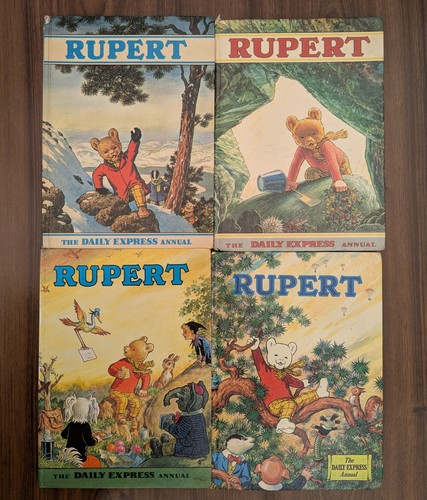 Rupert the bear annuals 1970 - annuals:,