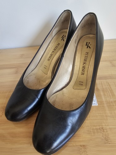 Peter kaiser black leather - kaiser,