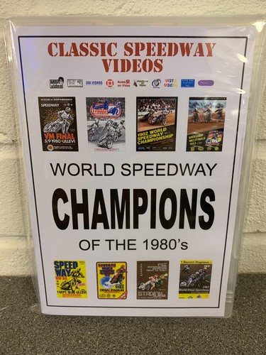World speedway champions - world, of