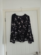Primark Ladies Black Flowery