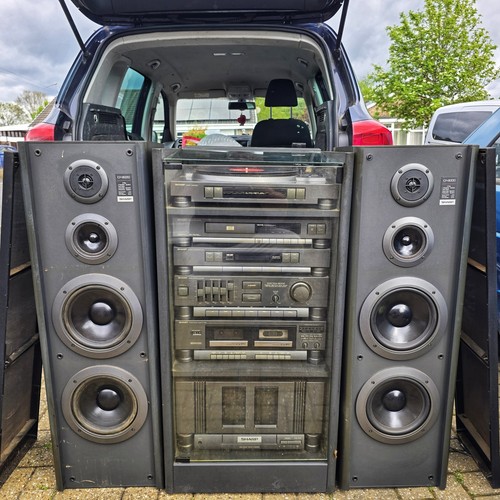 Very rare sharp hifi stack - sharp,