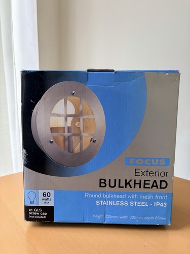 Exterior light round - light, bulkhead