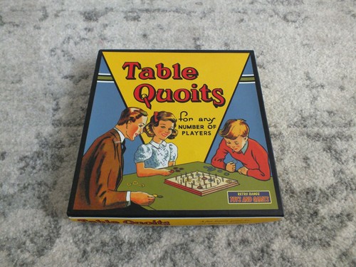 Table quoits board game - table,
