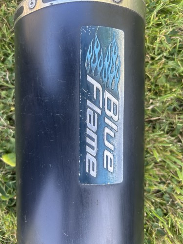 Blue flame race exhaust - blue,