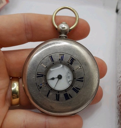 Silver pocketwatch benson - pocketwatch, j.w.benson