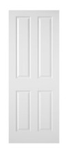 Premdor White Primed 4 Panel