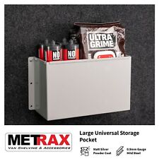 Large Universal Storage Box Pocket - Can,Tape,Tools,Garage,Shed,Van racking