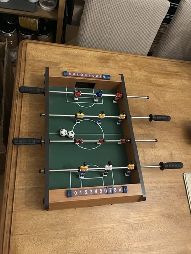 Table top football soccer game - table,