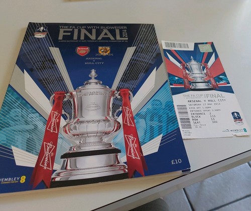 Cup final programme - cup, &