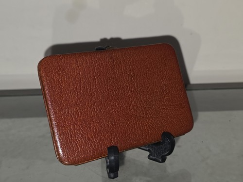 Antique mappin webb leather - &,
