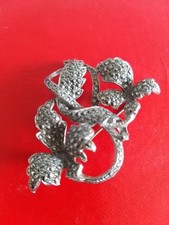 Vintage Marcasite Brooch