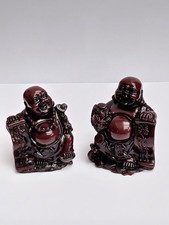 Pair lucky buddha ornaments - pair,