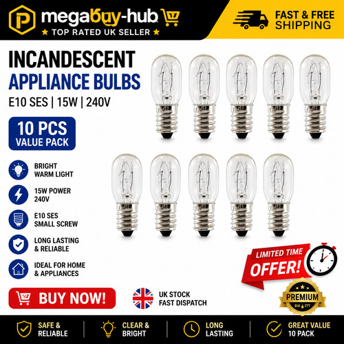 10x himalayan salt lamp bulb - himalayan,