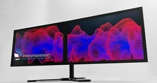 Dual 22" PC Monitor Setup